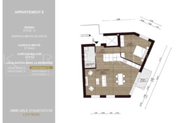 APPARTEMENT NEUF - LOT E